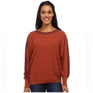 Prana Margo Cable Knit Sweater - Small
